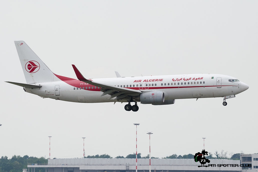7T-VJP B737-8D6 30208/896 Air Algérie @ Milano Malpensa Airport 18.05.2016 © Piti Spotter Club Verona