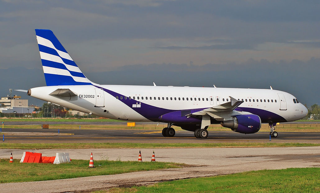 EK32002 A320-211 726 Atlantis European Airways @ Aeroporto di Verona 11.2018  © Piti Spotter Club Verona