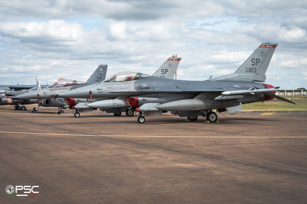 90-0813  SP  F-16CM-50-CF  CC-13  480th FS © Piti Spotter Club Verona 