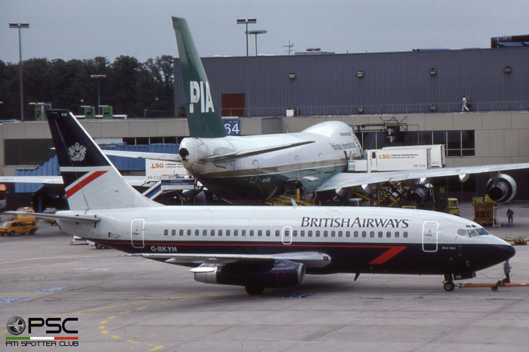 G-BKYH B737-236 23166/1067 British Airways © 2018 courtesy of Marco Ceschi - Piti Spotter Club Verona