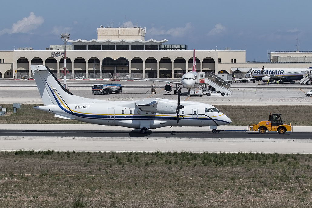 9H-AET Do328-110 3117 Medavia - Mediterranean Aviation Company @ Malta Airport 08.2015 © Piti Spotter Club Verona