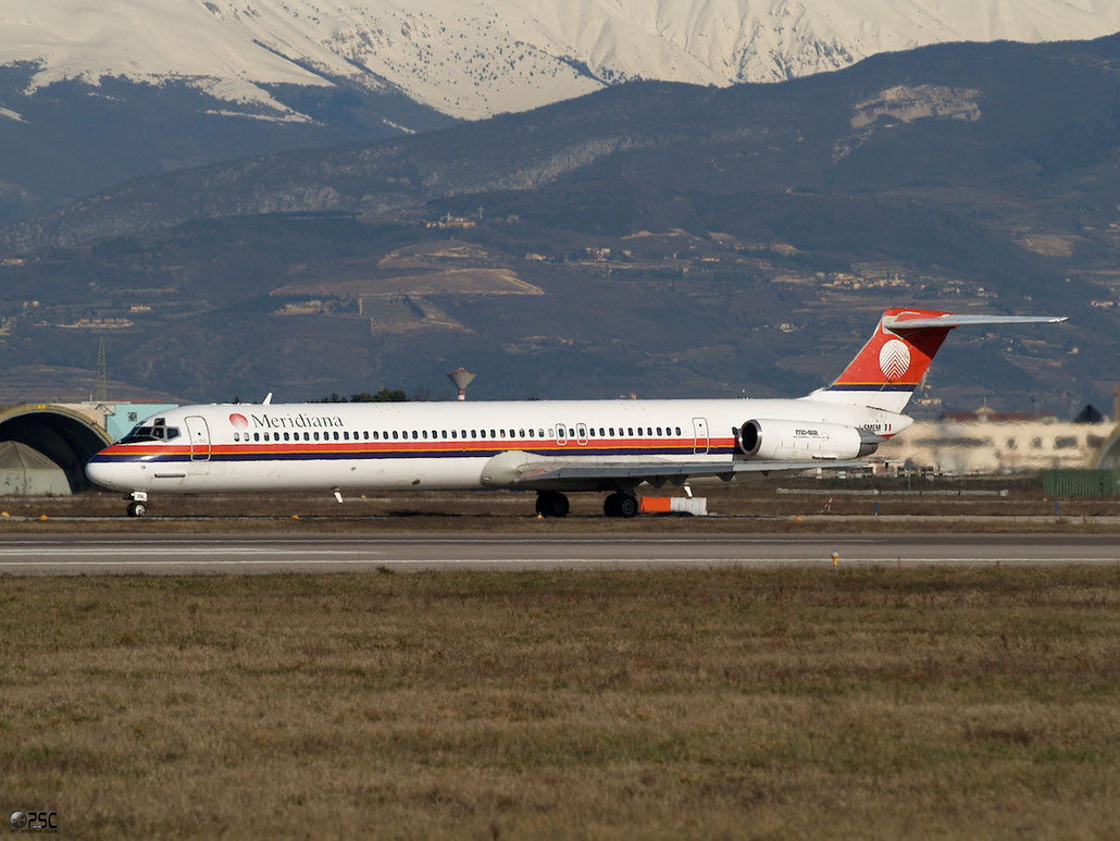 I-SMEM  MD-82  49248/1152  Meridiana  @ Aeroporto di Verona © Piti Spotter Club Verona