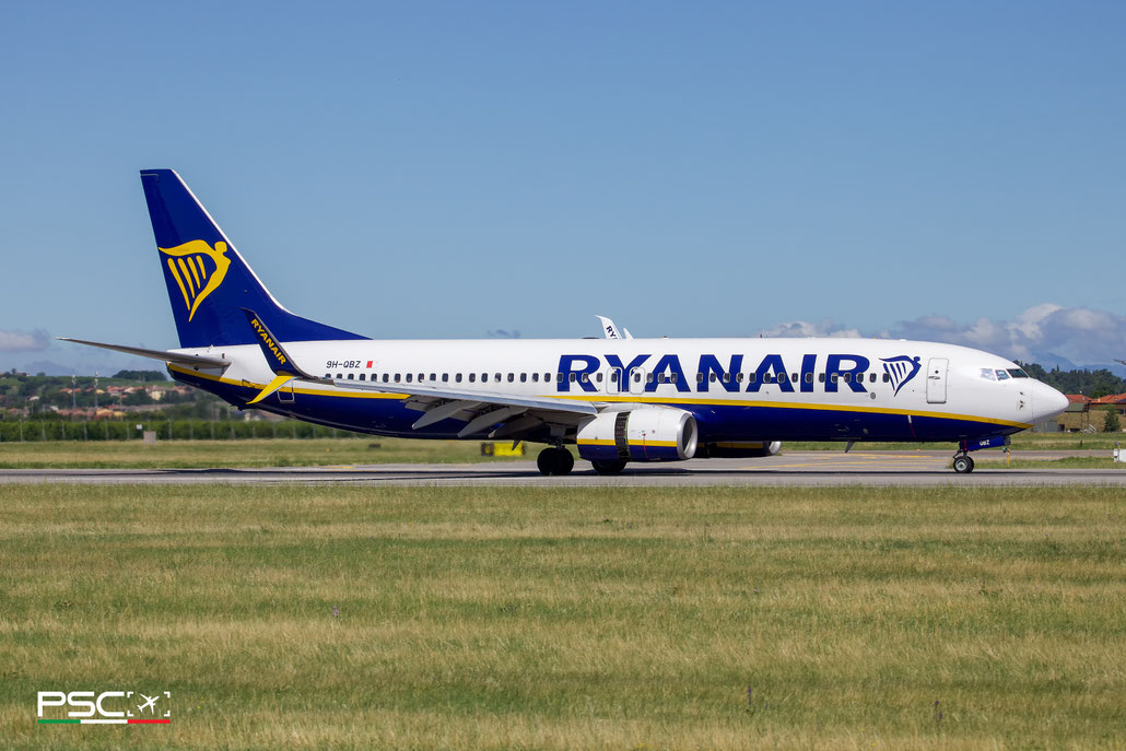 9H-QBZ Boeing 737-8AS 44721 5789 cfm56-7B26E  Malta Air>Ryanair 2016 @ Verona Villafranca 06 2026 © Piti Spotter Club Verona