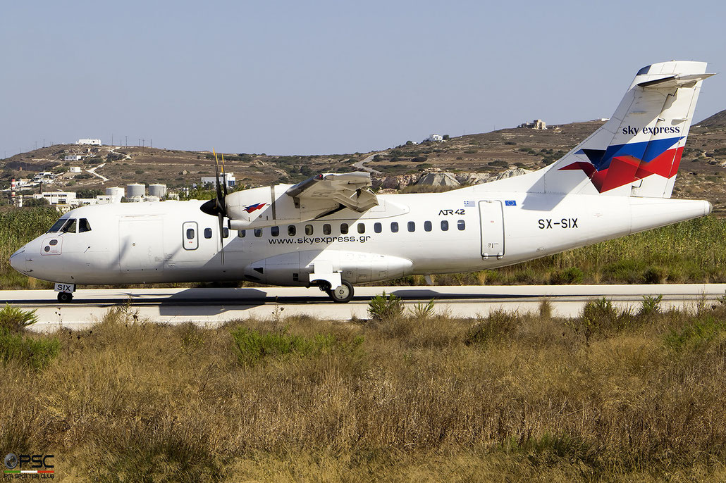 SX-SIX  ATR42-500  544  Sky Express  @ Milos 2020 © Piti Spotter Club Verona 