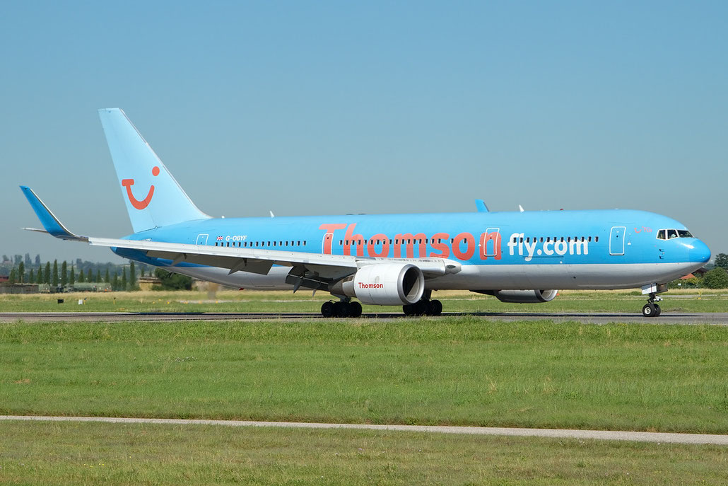Boeing 767 - MSN 28208 - G-OBYF @ Aeroporto di Verona © Piti Spotter Club Verona
