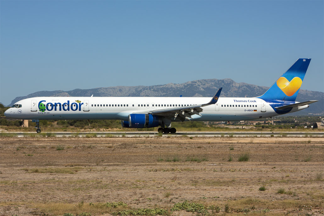 D-ABOI B757-330 29018/909 Condor Flugdienst @ Palma de Mallorca Airport 07.2014 © Piti Spotter Club Verona