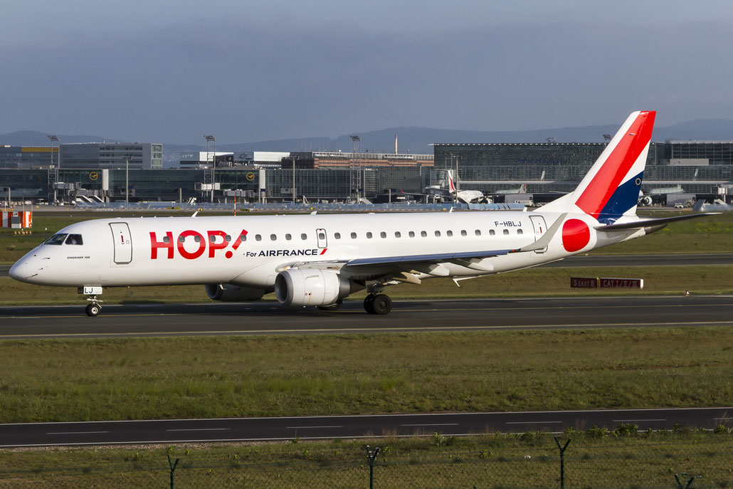 F-HBLJ ERJ190STD 19000311 HOP! @ Frankfurt Airport 08.05.2015 © Piti Spotter Club Verona