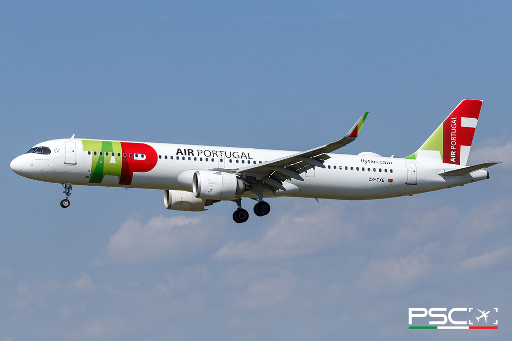 CS-TXE Airbus A321-251NX 9120  LEAP 1A32 Fernando Pessoa TAP Air Portugal 2019 @ Barcellona BCN 09 2025 © Piti Spotter Club Verona