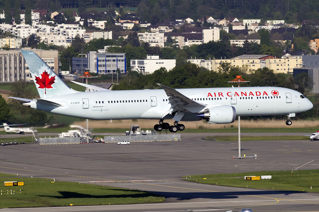  C-FGFZ B787-9 37172/417 Air Canada @ Zurich Airport 05.2016 © Piti Spotter Club Verona