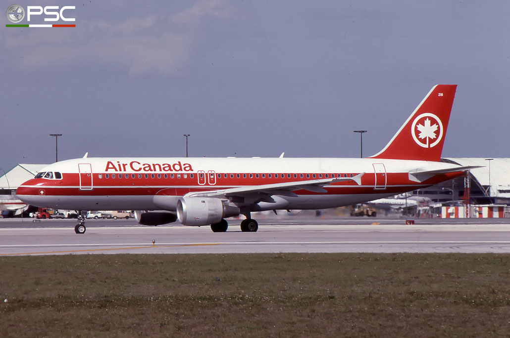 C-FGYL A320-211 254 Air Canada © 2018 courtesy of Marco Ceschi - Piti Spotter Club Verona