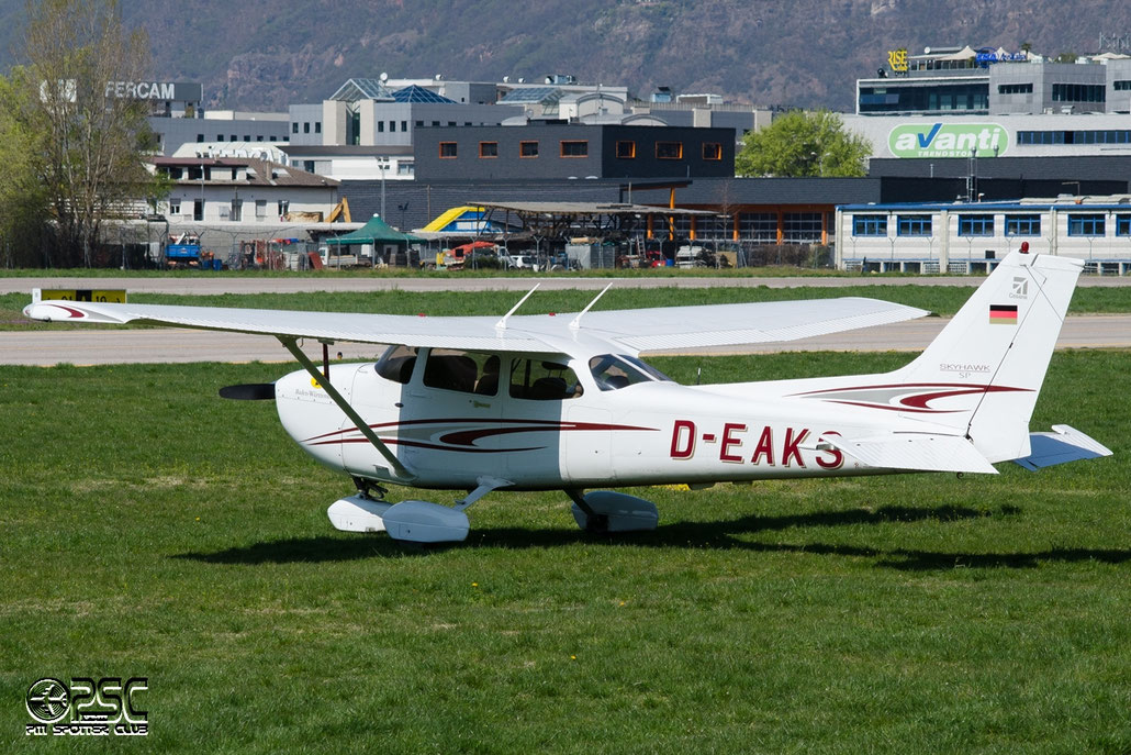 D-EAKS Cessna 172S C172 172S10094 @ Aeroporto di Bolzano © Piti Spotter Club Verona