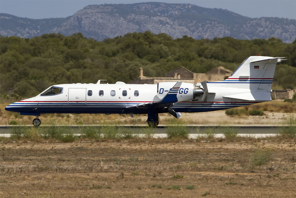 D-CGGG Learjet 31A 31A-227 Gausepohl Fleisch GmbH @ Palma de Mallorca Airport 07.2014 © Piti Spotter Club Verona