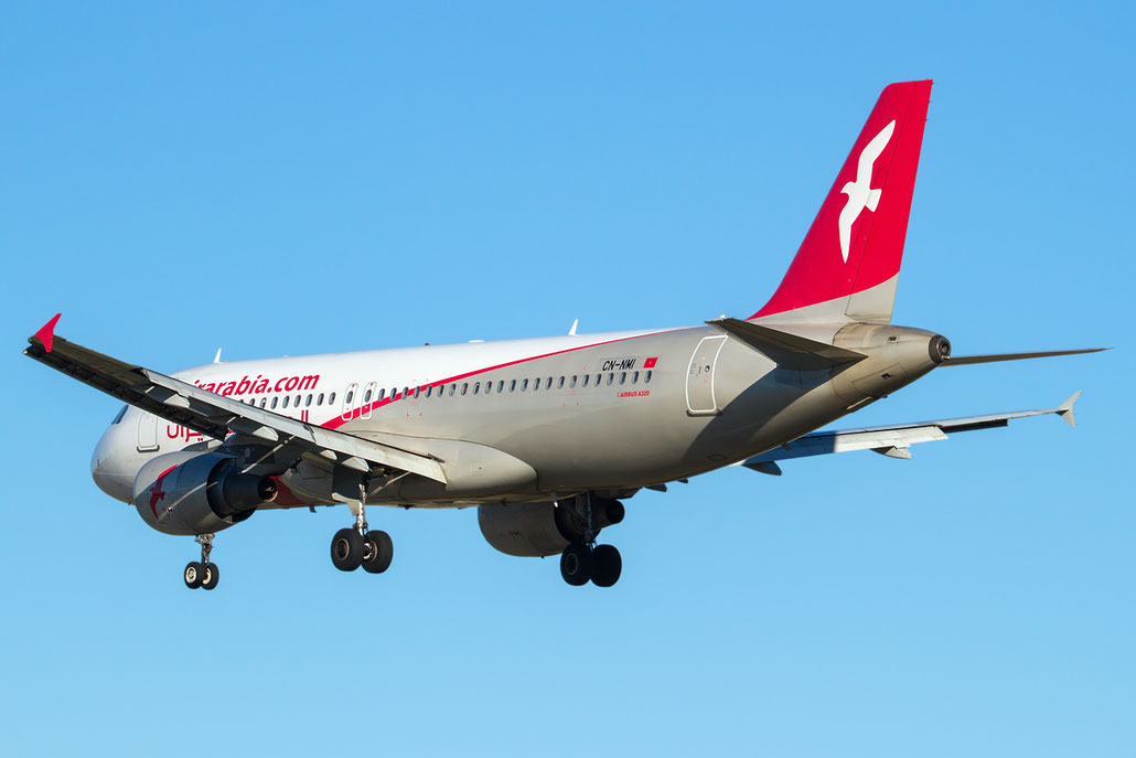 CN-NMI A320-214 5206 Air Arabia Maroc @ Bologna Airport 14.02.2016 © Piti Spotter Club Verona