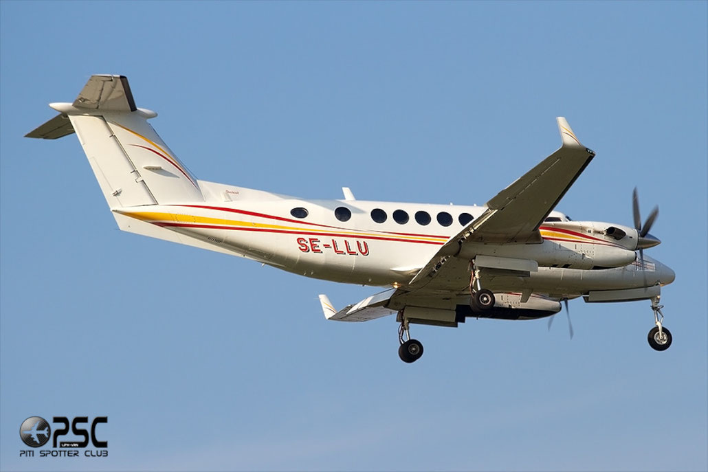 SE-LLU Beech 350 FL-175 PA Flyg