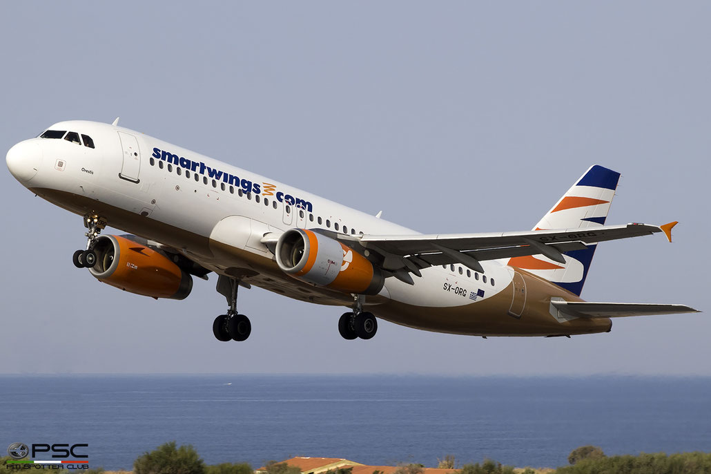 SX-ORG A320-232 1407 Orange2fly @ Heraklion Airport 10.09.2017 © Piti Spotter Club Verona