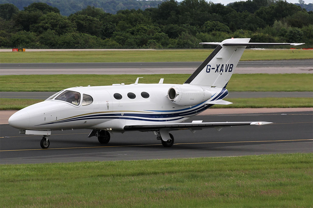 G-XAVB Ce510 510-0283 Aviation Beauport Ltd. @ Manchester Airport 21.06.2015 © Piti Spotter Club Verona