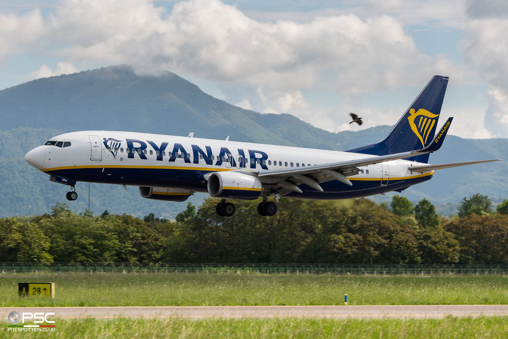 9H-QBW  B737-8AS  44719/5779  Malta Air  @ Aeroporto Bergamo © 2021 Piti Spotter Club Verona