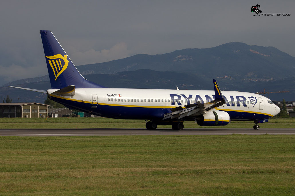 9H-QCX B737-8AS 44740/5929 Malta Air (Ryanair) @ Aeroporto di Verona - 08/2023  © Piti Spotter Club Verona