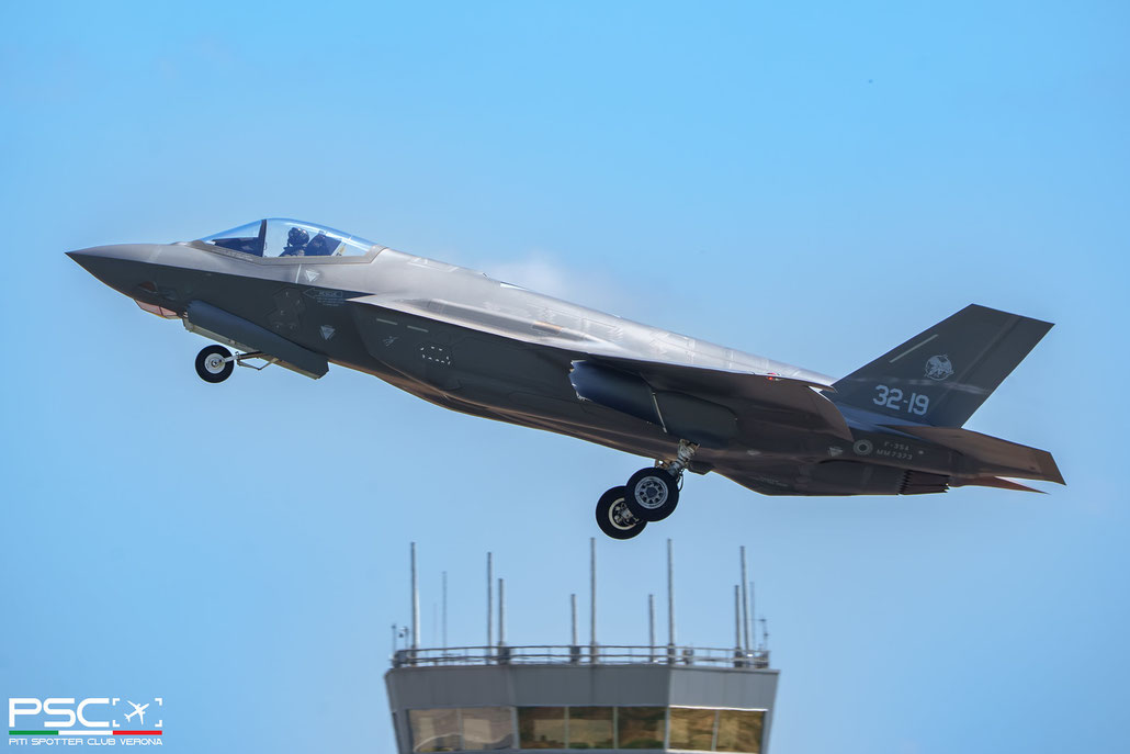 MM7373 32-19 F-35A AL-23/5752 13° Gruppo © Archivio Piti Spotter Club Verona