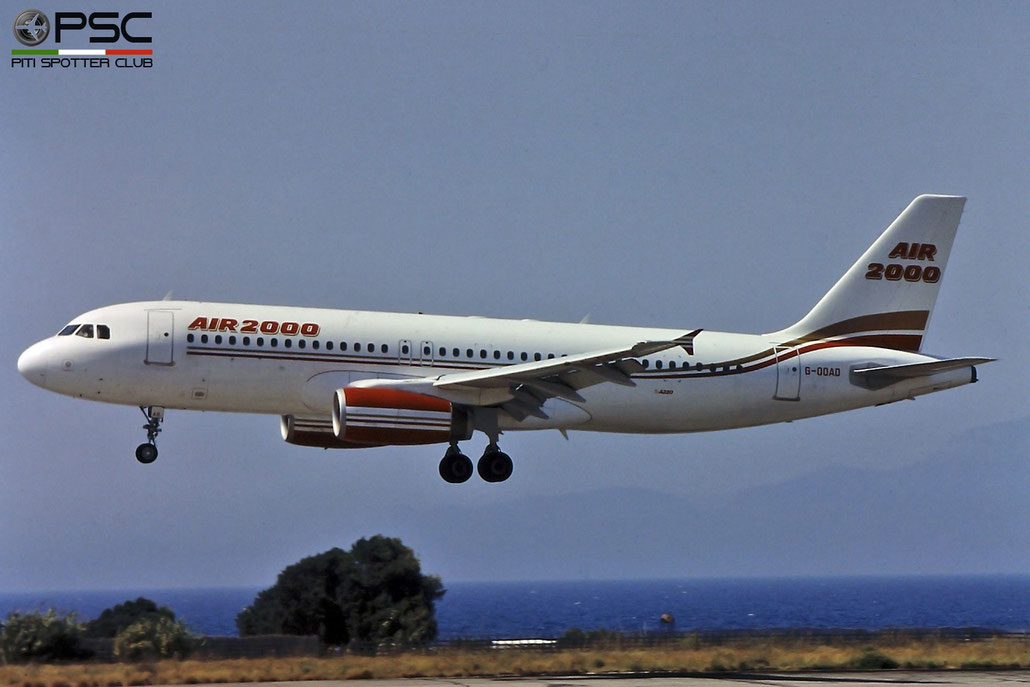 G-OOAD A320-231 336 Air 2000 © 2018 courtesy of Marco Ceschi - Piti Spotter Club Verona