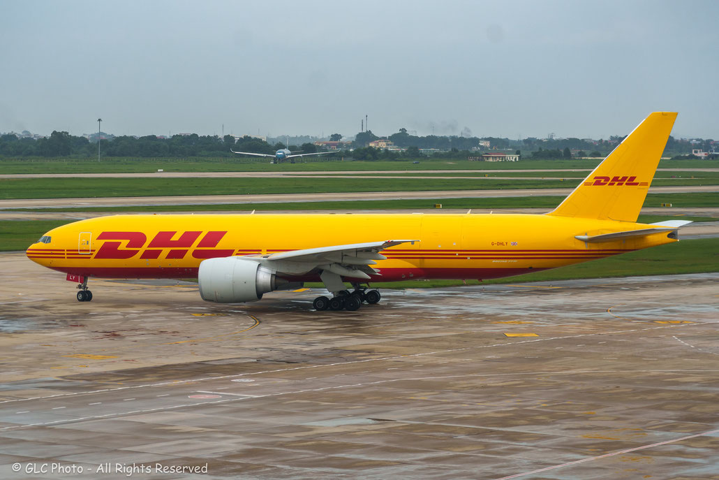 G-DHLY Boeing 777F 67138 1709 GE-90-110B1L  DHL Air 2021 @ Hanoi 07 2025 © Piti Spotter Club Verona