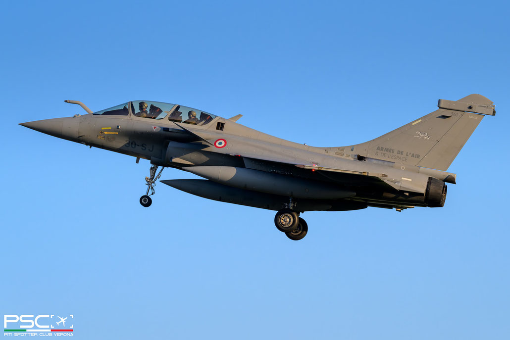 361 30-SJ Rafale B  ECE01.030 @ Leeuwarden Air Base 04 2025 © Piti Spotter Club Verona