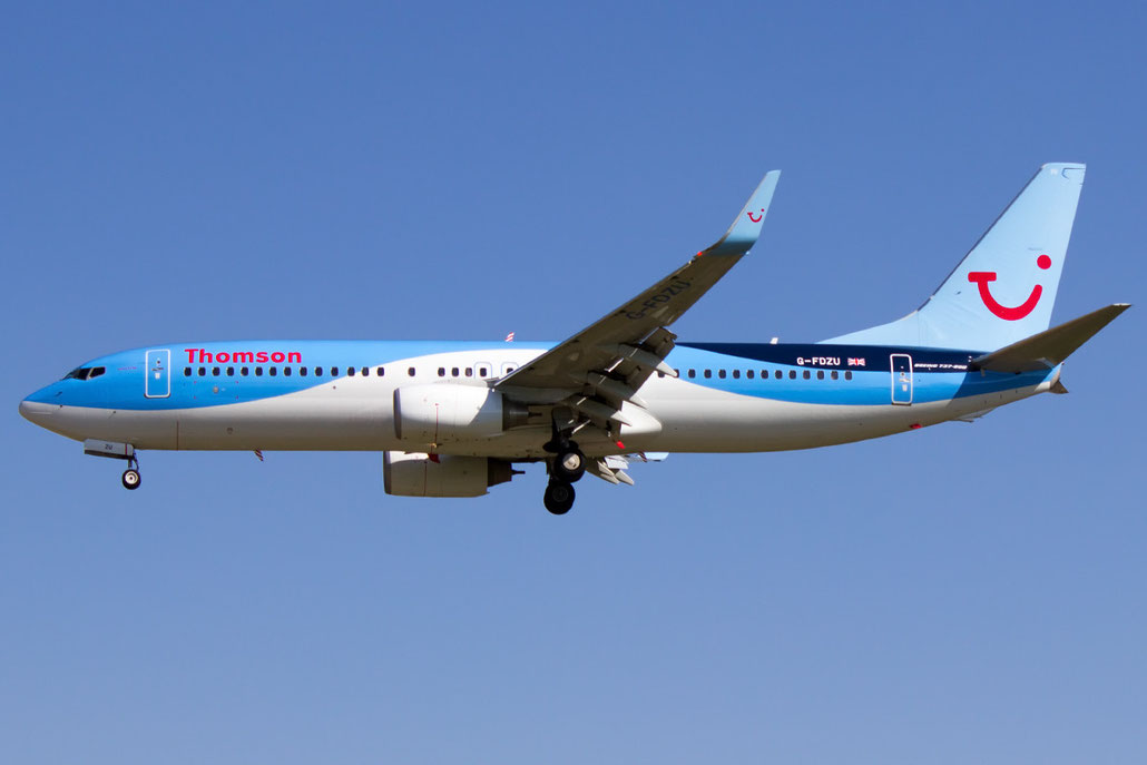 G-FDZU B737-8K5 37253/3562 Thomson Airways