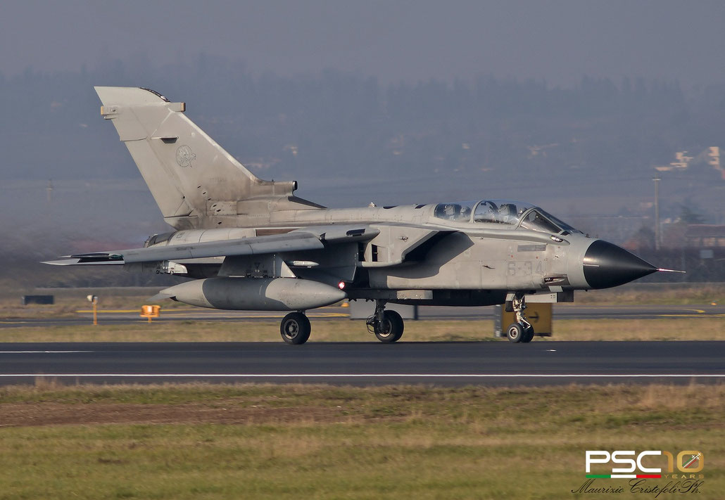 MM7073  6-34  Tornado IDS MLU  563/IS072/5084  GEA 6° Stormo @ Aeroporto di Verona  12 2021 © Piti Spotter Club Verona
