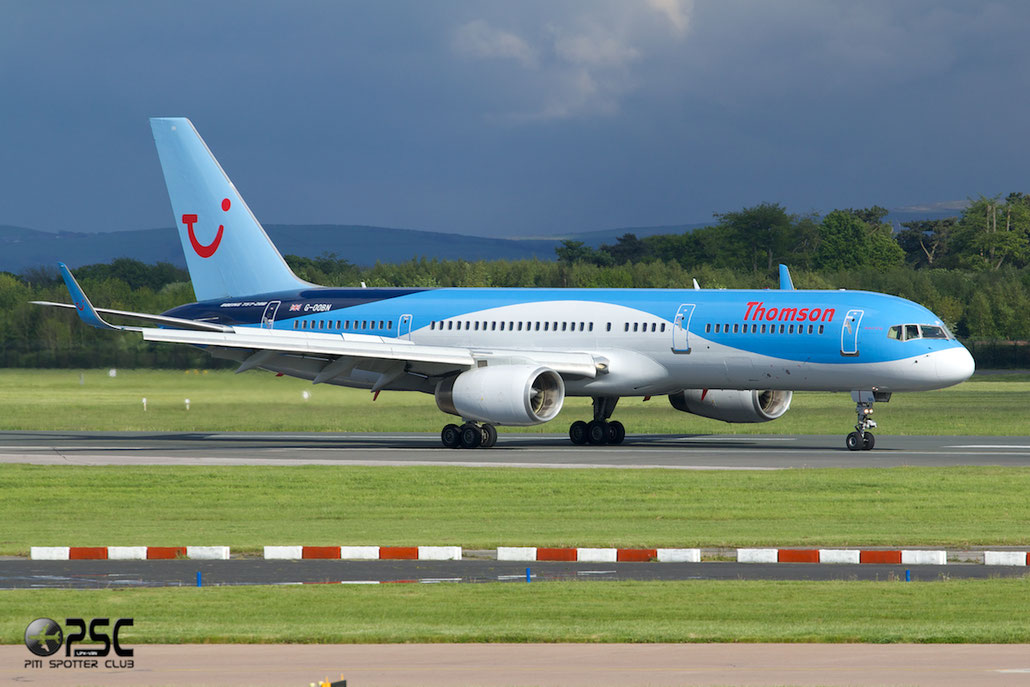 G-OOBN B757-2G5 29379/919 Thomson Airways @ Manchester Airport 13.05.2014 © Piti Spotter Club Verona