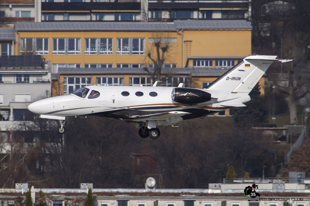 D-IRUN Ce510 510-0424 CCF Manager Airline @ Innsbruck Airport 09.01.2016 © Piti Spotter Club Verona
