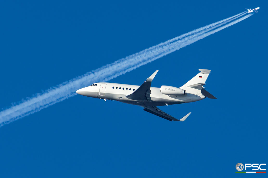 D-BONN Falcon 2000LX 118 Jet Aviation Deutschland GmbH @ Munich Airport 14.02.2017 © Piti Spotter Club Verona