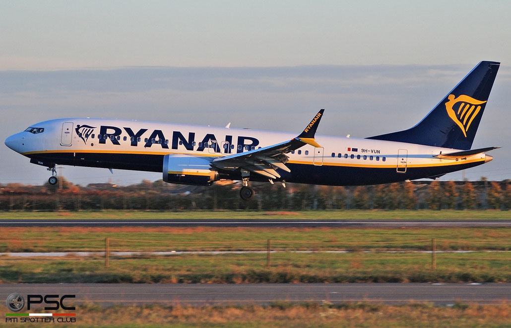 9H-VUN  B737-8-200  65886/8130  Malta Air  @ Aeroporto di Verona 11.2021 © Piti Spotter Club Verona