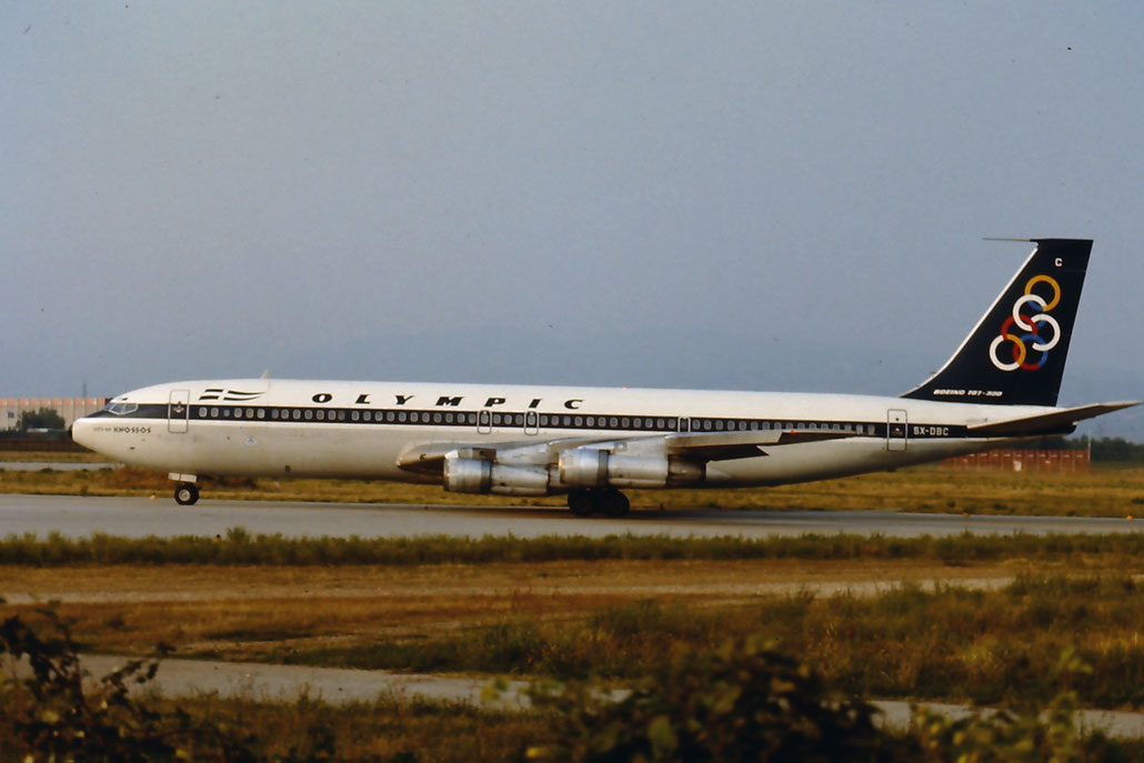 SX-DBC  B707-384C  18950/504  Olympic Airways  @ Aeroporto di Verona © Piti Spotter Club Verona