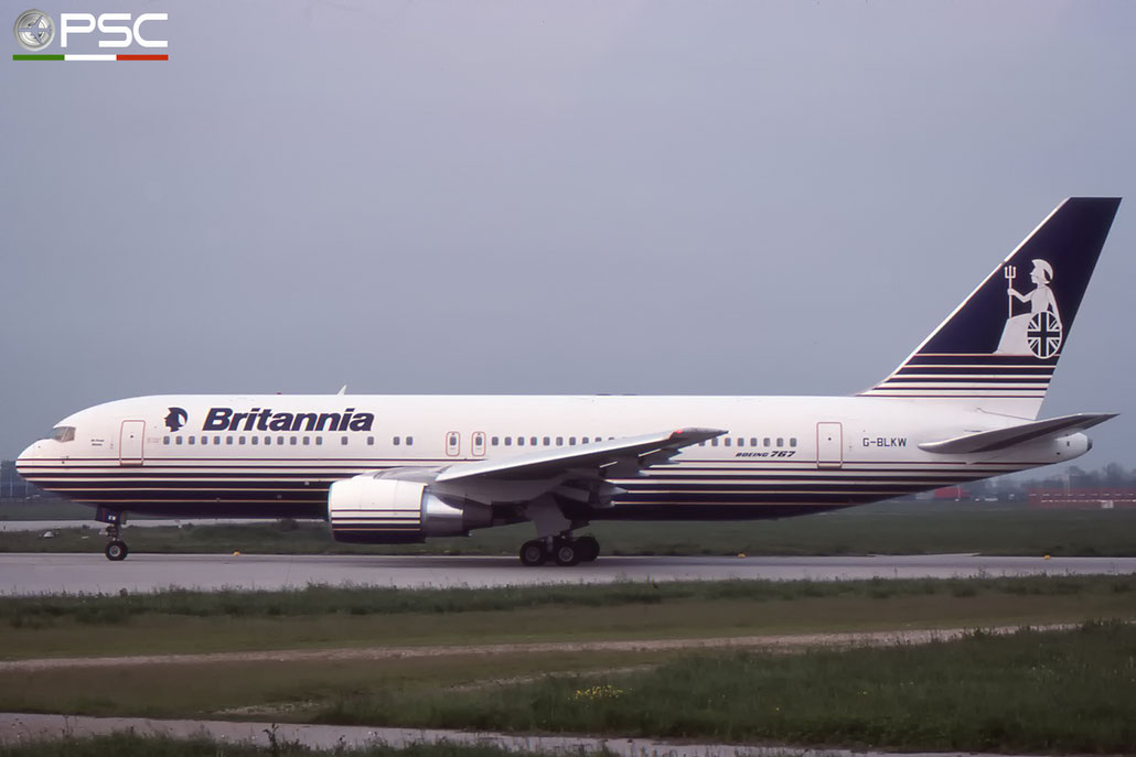 G-BLKW B767-204ER 23250/113 Britannia Airways © 2018 courtesy of Marco Ceschi - Piti Spotter Club Verona