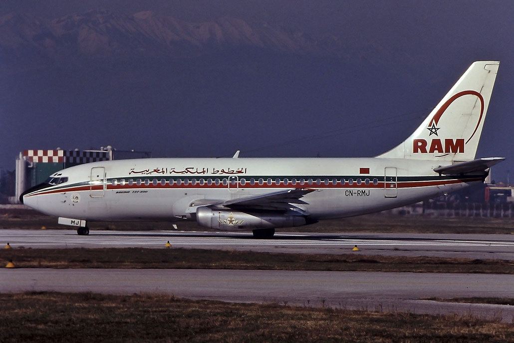CN-RMJ B737-2B6 21215/452 Royal Air Maroc @ Aeroporto di Verona - © Piti Spotter Club Verona