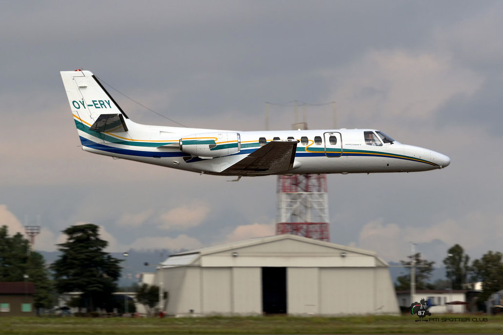 OY-ERY  Ce550  550-0469/469  Jet Plane Corporation ApS @ Aeroporto di Verona 09.2020  © Piti Spotter Club Verona