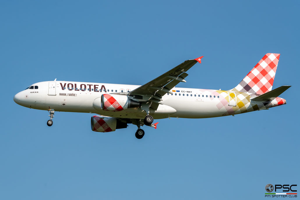EC-NNY  A320-214  3786  Volotea Air  @ Aeroporto di Verona 13.06.2021 © Piti Spotter Club Verona