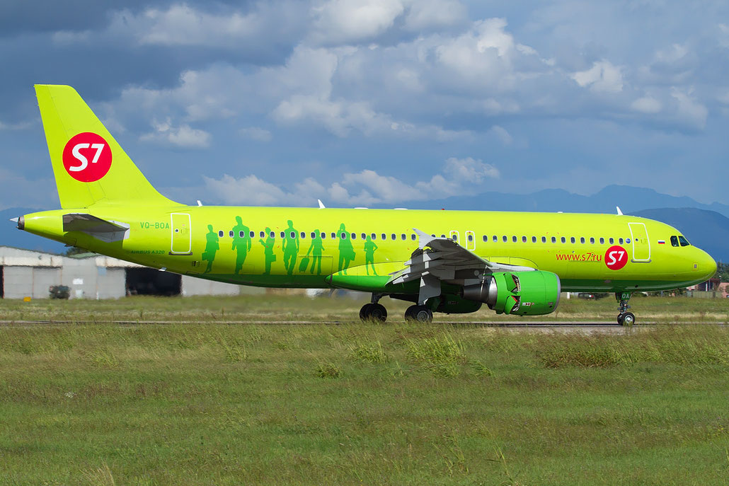 VQ-BOA A320-214 5001 S7 Airlines