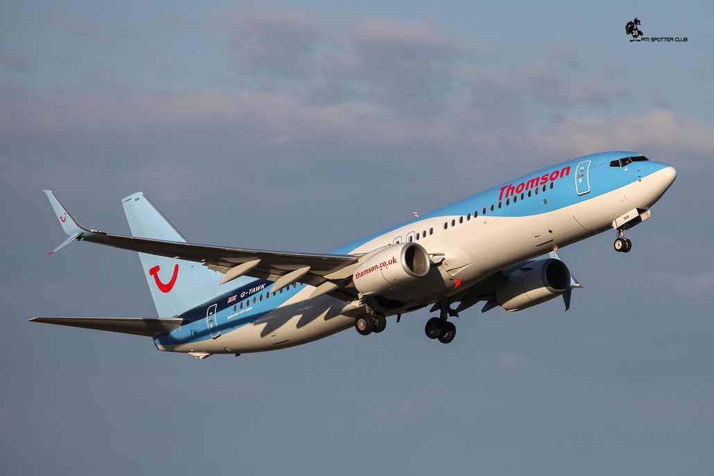 G-TAWK B737-8K5 37239/4253 Thomson Airways @ Aeroporto di Verona - 06/08/2016 © Piti Spotter Club Verona