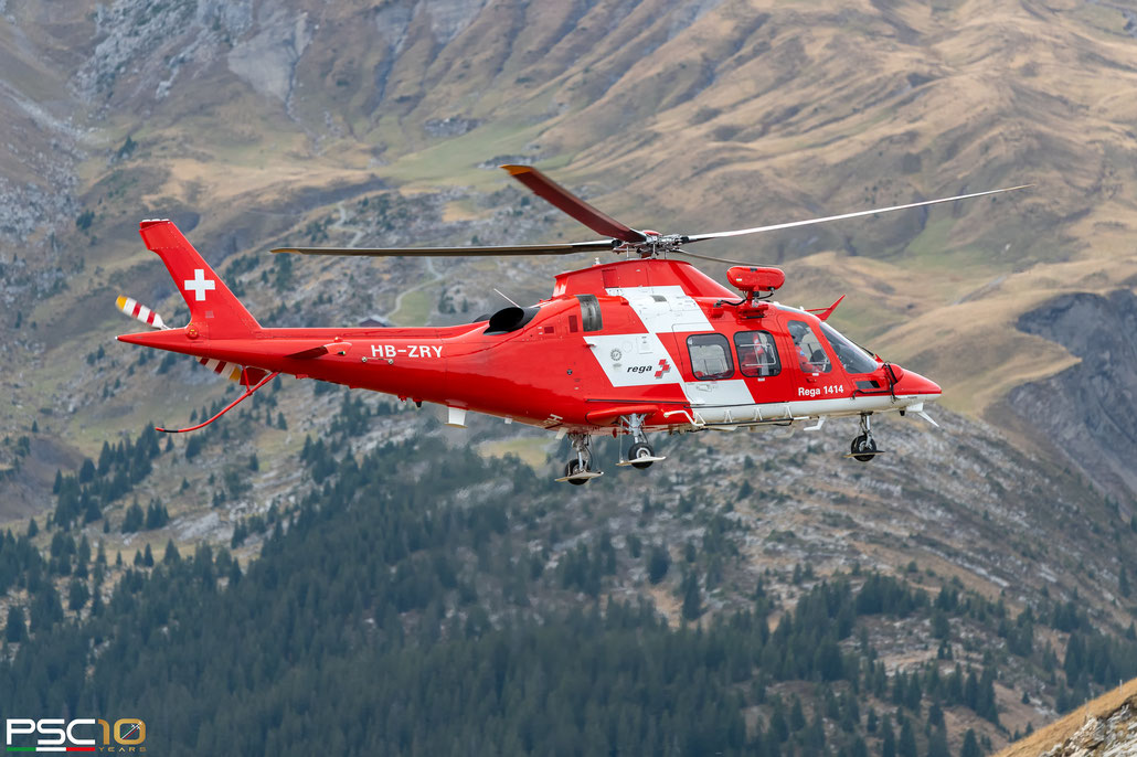 HB-ZRY - A109 - AgustaWestland AW109SP GrandNew Da Vinci  - @ Axalp (off airport) ©  2022 Piti Spotter Club Verona