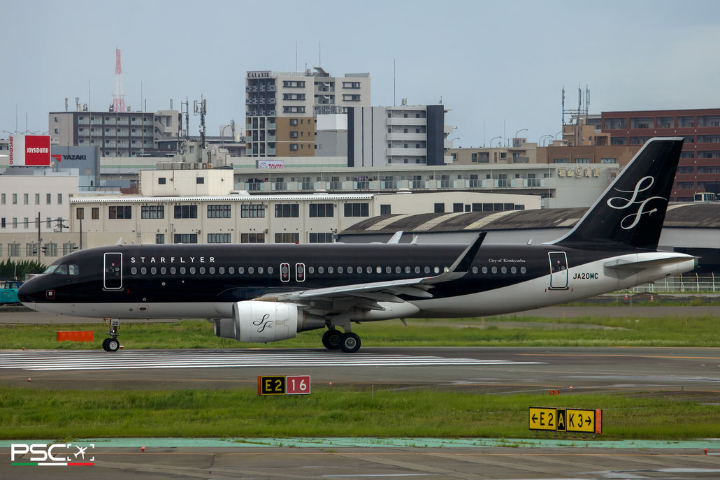 JA20MC Airbus A320-214 sl 5652  cfm56-5B4/3  StarFlyer (AWAS) 2013 @ Fukuoka 06.2024 © Piti Spotter Club Verona