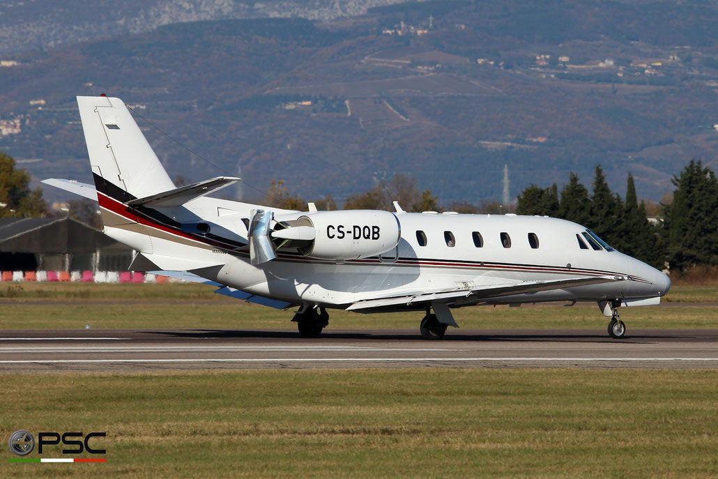 CS-DQB  Ce560XLS  560-5803  NetJets Europe @ Aeroporto di Verona 11.2020  © Piti Spotter Club Verona