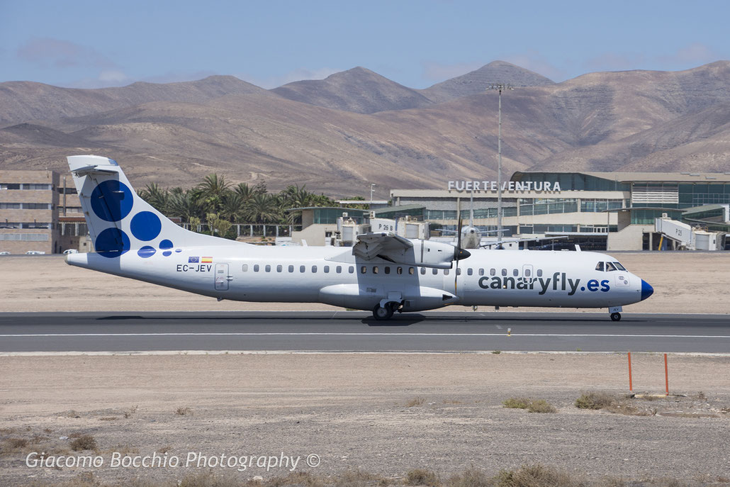 EC-JEV ATR72-212A 717 Canaryfly @ Fuerteventura Airport 08.2017 © Piti Spotter Club Verona