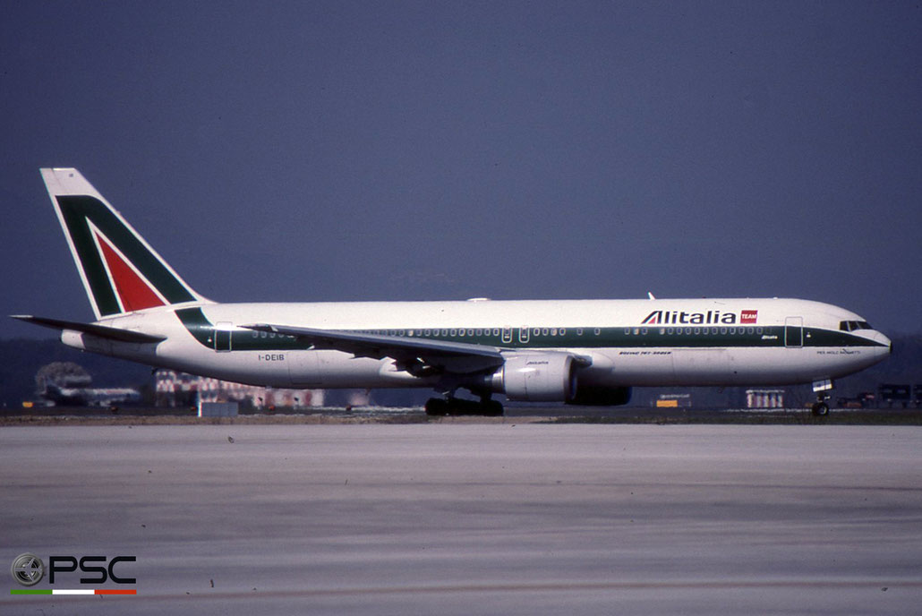 I-DEIB B767-33AER 27376/560 Alitalia © 2018 courtesy of Marco Ceschi - Piti Spotter Club Verona