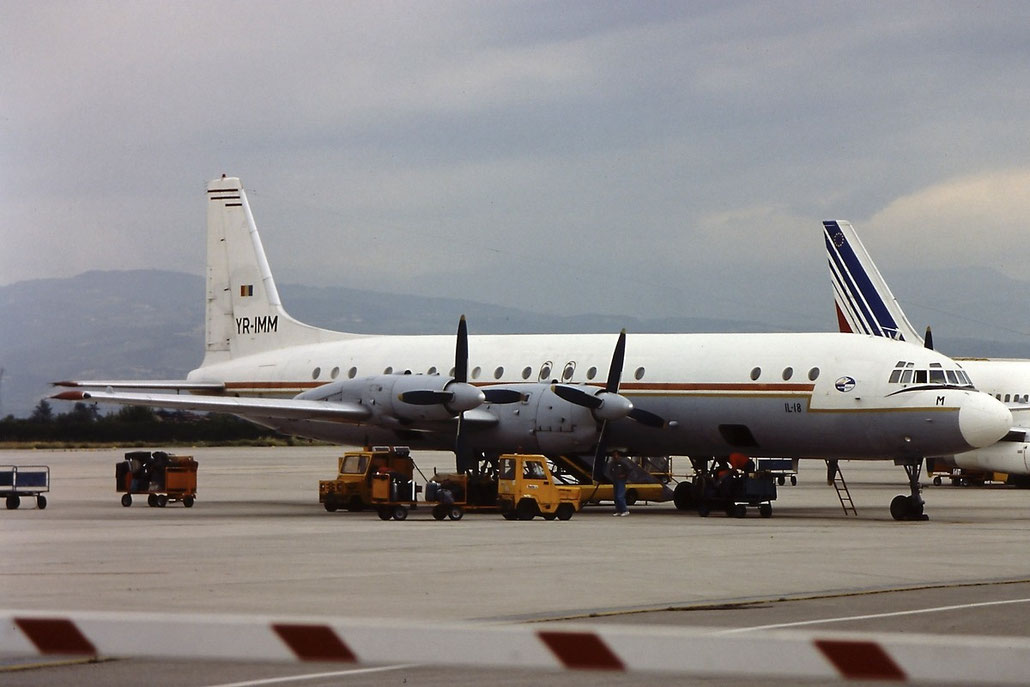YR-IMM Ilyushin Il-18D IL18 187009904 L4T Romanian Government / ROMAVIA  © Piti Spotter Club Verona