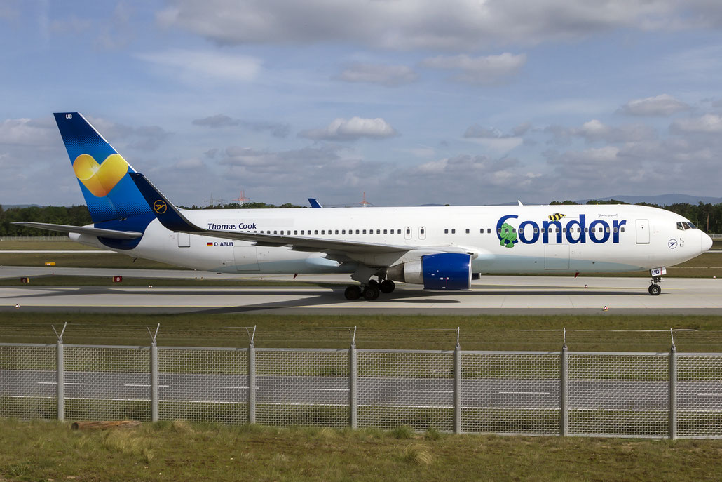 D-ABUB B767-330ER 26987/466 Condor Flugdienst @ Frankfurt Airport 08.05.2015 © Piti Spotter Club Verona