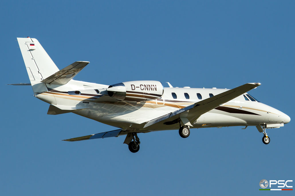 D-CNNN Ce560XLS+ 560-6127 DC Aviation @ Aeroporto di Verona - 31/08/2016 © Piti Spotter Club Verona