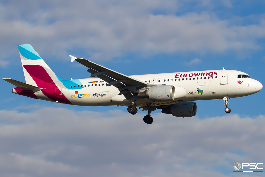 D-ABDP  A320-214  3093  Eurowings @ Bologna 2020 © Piti Spotter Club Verona