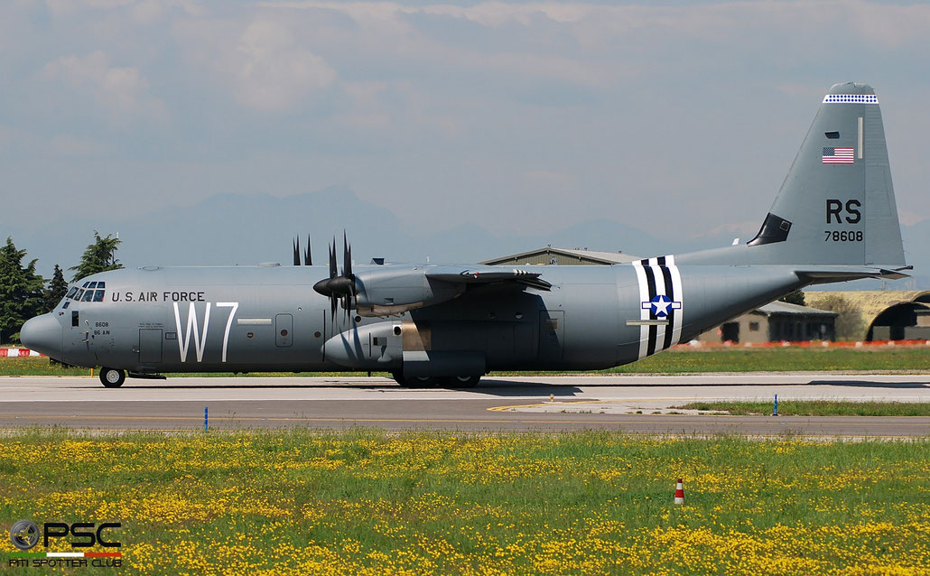 07-8608  RS  C-130J-30  382-5622  37th AS © Piti Spotter Club Verona