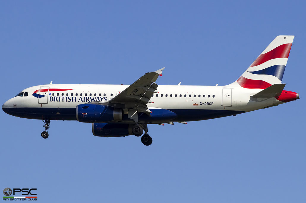 G-DBCF A319-131 2466 British Airways @ Venezia Airport 06.2017 © Piti Spotter Club Verona
